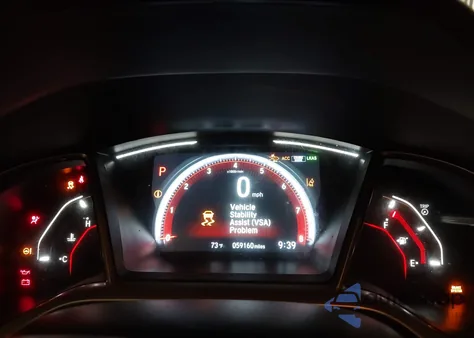 2020 Honda Civic Sport z USA, uszkodzony, nr VIN 2HGFC2F81LH503922